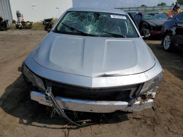 1G1125S37FU133139 - 2015 CHEVROLET IMPALA LT SILVER photo 5