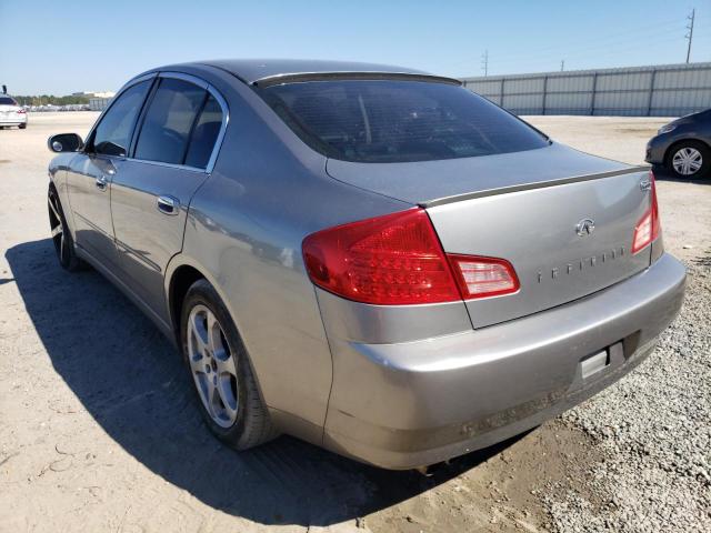 JNKCV51F84M716978 - 2004 INFINITI G35 SILVER photo 3