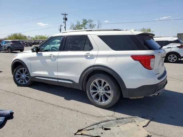 1FMSK8FH5NGA70246 - 2022 FORD EXPLORER LIMITED WHITE photo 2