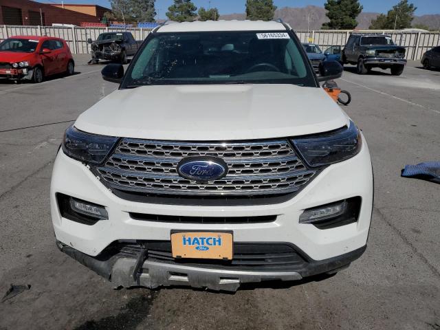 1FMSK8FH5NGA70246 - 2022 FORD EXPLORER LIMITED WHITE photo 5