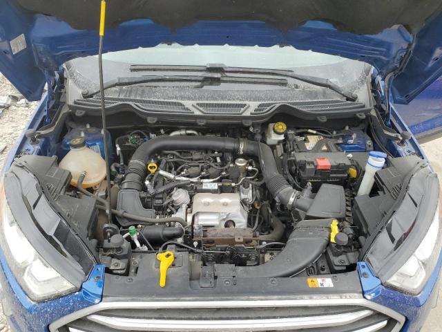 MAJ3S2GE7KC266692 - 2019 FORD ECOSPORT SE ლურჯი ფოტო 12