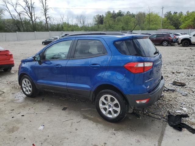 MAJ3S2GE7KC266692 - 2019 FORD ECOSPORT SE ლურჯი ფოტო 2