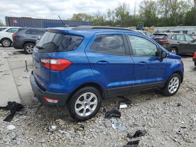 MAJ3S2GE7KC266692 - 2019 FORD ECOSPORT SE ლურჯი ფოტო 3