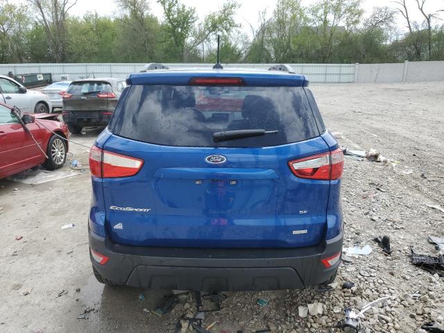 MAJ3S2GE7KC266692 - 2019 FORD ECOSPORT SE ლურჯი ფოტო 6