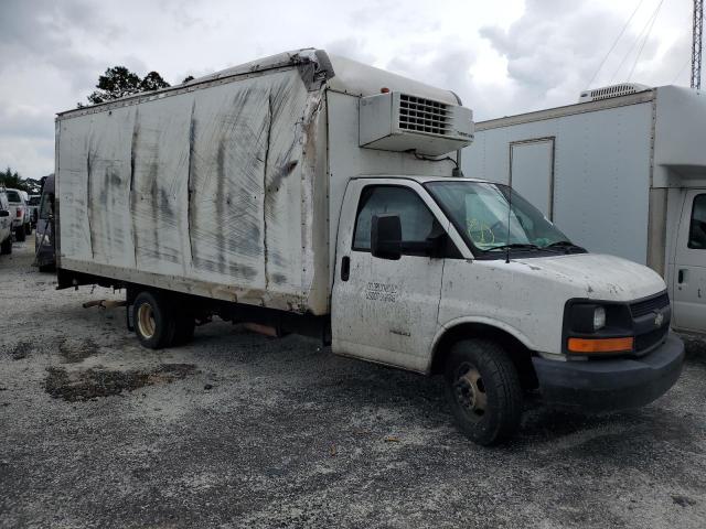 1GB6G5BG1C1170559 - 2012 CHEVROLET EXPRESS G4 WHITE photo 1