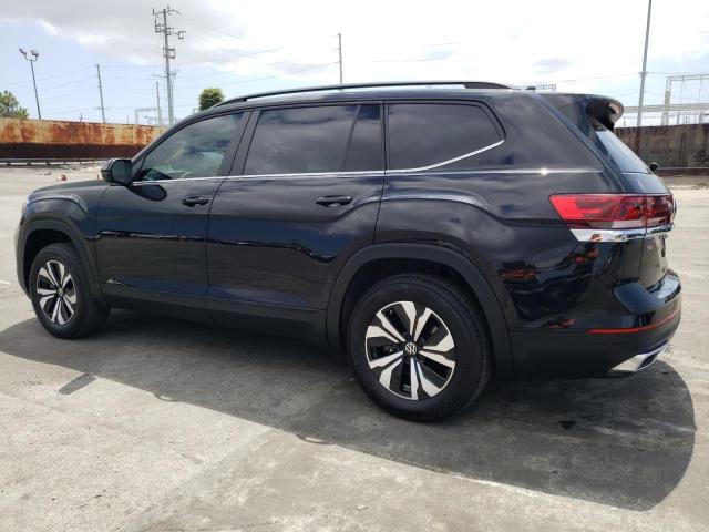 1V2DR2CA3RC515186 - 2024 VOLKSWAGEN ATLAS SE Чорний фото 2