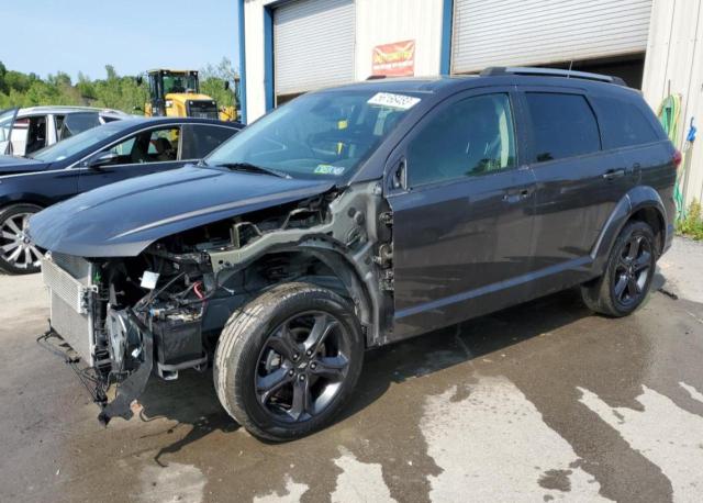 3C4PDCGB8LT225804 - 2020 DODGE JOURNEY CROSSROAD BLACK photo 1