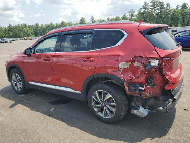 5NMS3CAD7LH162960 - 2020 HYUNDAI SANTA FE SEL RED photo 2