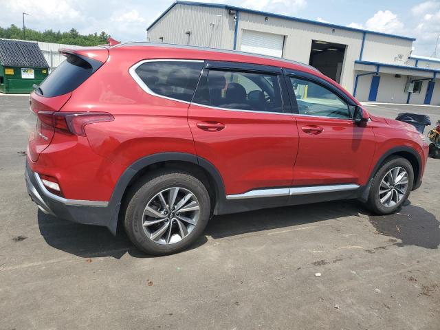 5NMS3CAD7LH162960 - 2020 HYUNDAI SANTA FE SEL RED photo 3