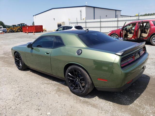 2C3CDZFJ3NH226935 - 2022 DODGE CHALLENGER R/T SCAT PACK GREEN photo 2