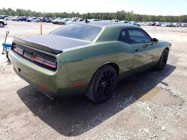 2C3CDZFJ3NH226935 - 2022 DODGE CHALLENGER R/T SCAT PACK GREEN photo 3