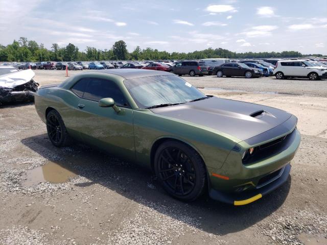 2C3CDZFJ3NH226935 - 2022 DODGE CHALLENGER R/T SCAT PACK GREEN photo 4