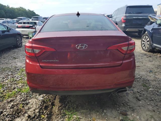 5NPE24AFXGH362179 - 2016 HYUNDAI SONATA SE RED photo 6