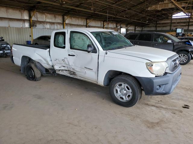 5TFTX4CN5DX034763 - 2013 TOYOTA TACOMA ACCESS CAB WHITE photo 4