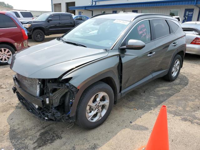 5NMJBCAE7NH032204 - 2022 HYUNDAI TUCSON SEL GRAY photo 1