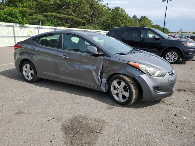 5NPDH4AE3CH126971 - 2012 HYUNDAI ELANTRA GLS GRAY photo 4