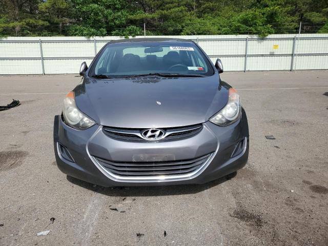 5NPDH4AE3CH126971 - 2012 HYUNDAI ELANTRA GLS GRAY photo 5