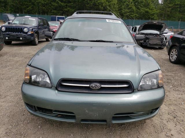 4S3BH6359Y7308816 - 2000 SUBARU LEGACY L TURQUOISE photo 5