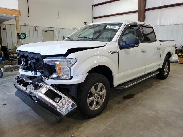 1FTEW1E57JFA53369 - 2018 FORD F150 SUPERCREW WHITE photo 1