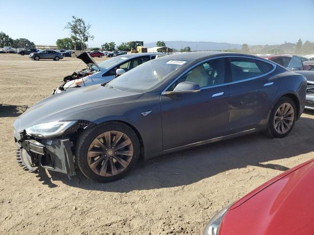 5YJSA1E2XGF156628 - 2016 TESLA MODEL S GRAY photo 1