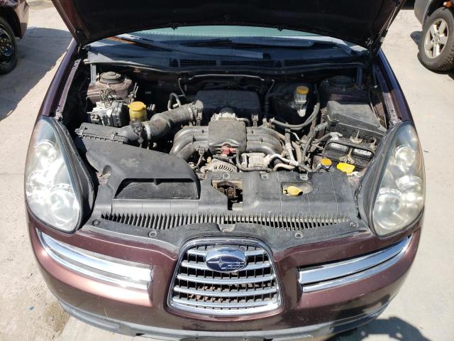 4S4WX86C164427867 - 2006 SUBARU B9 TRIBECA 3.0 H6 BURGUNDY photo 12