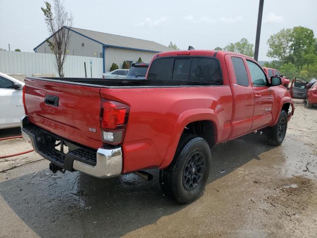 3TYRZ5CNXMT012598 - 2021 TOYOTA TACOMA ACCESS CAB წითელი ფოტო 3