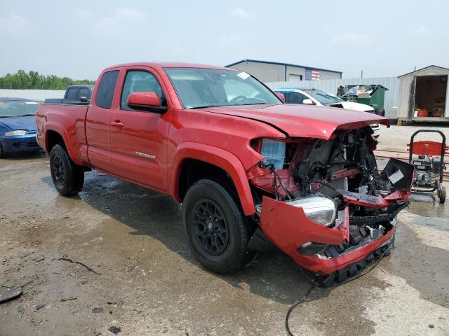 3TYRZ5CNXMT012598 - 2021 TOYOTA TACOMA ACCESS CAB წითელი ფოტო 4