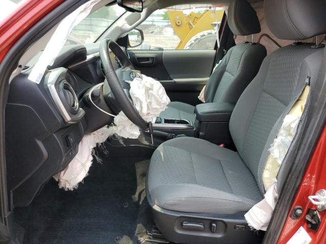 3TYRZ5CNXMT012598 - 2021 TOYOTA TACOMA ACCESS CAB წითელი ფოტო 7