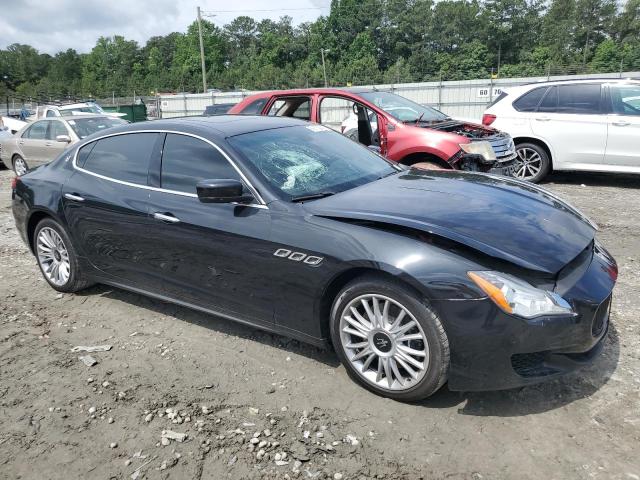 ZAM56RRA4E1116772 - 2014 MASERATI QUATTROPOR S BLACK photo 4