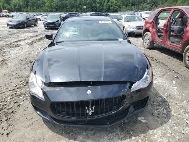 ZAM56RRA4E1116772 - 2014 MASERATI QUATTROPOR S BLACK photo 5