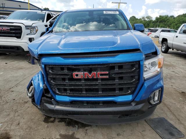 1GTG6CEN8N1330845 - 2022 GMC CANYON ELEVATION BLUE photo 5