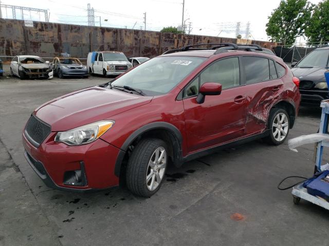 JF2GPABC4G9278608 - 2016 SUBARU CROSSTREK PREMIUM RED photo 1