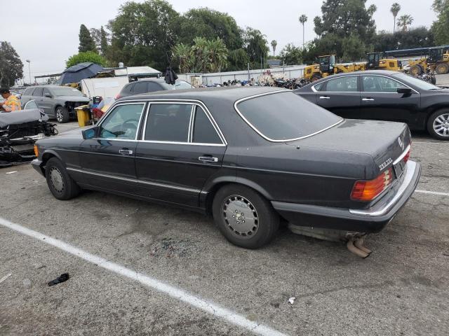 WDBCA39D5GA243758 - 1986 MERCEDES-BENZ 560 SEL BLACK photo 2