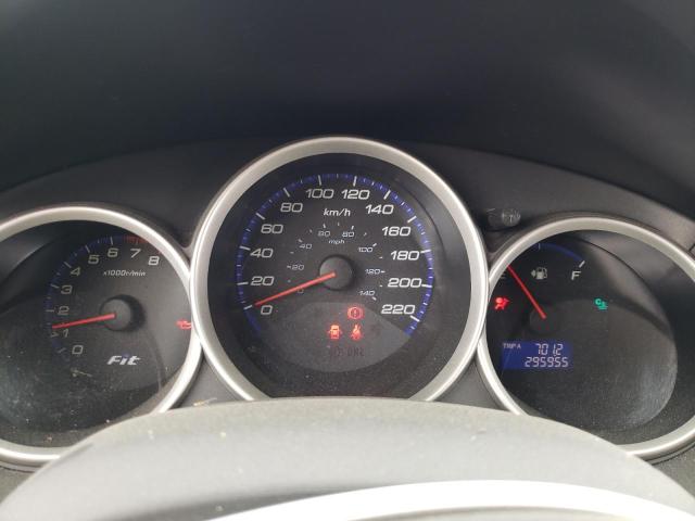 JHMGD376X7S802213 - 2007 HONDA FIT S წითელი ფოტო 9