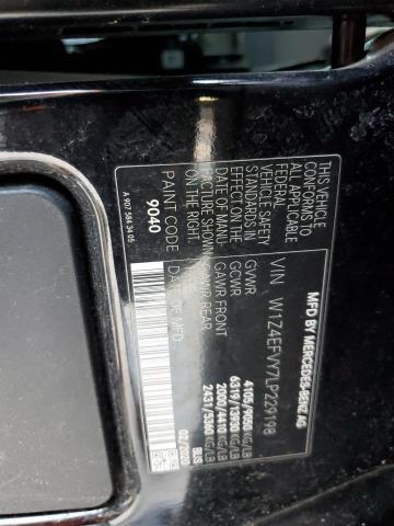 W1Z4EFVY7LP229198 - 2020 MERCEDES-BENZ SPRINTER 2500 BLACK photo 13