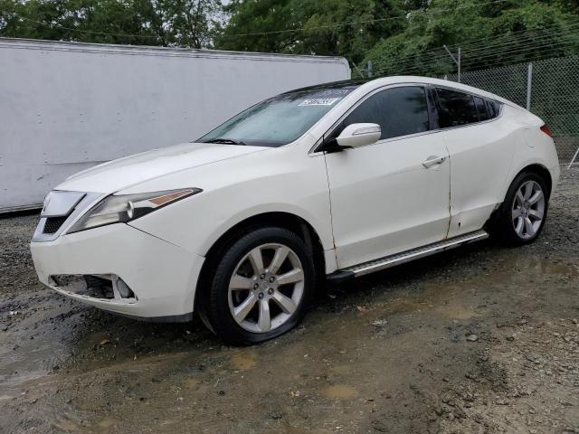 2HNYB1H48BH500040 - 2011 ACURA ZDX TECHNOLOGY WHITE photo 1