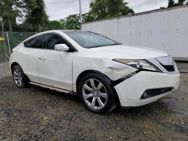 2HNYB1H48BH500040 - 2011 ACURA ZDX TECHNOLOGY WHITE photo 4