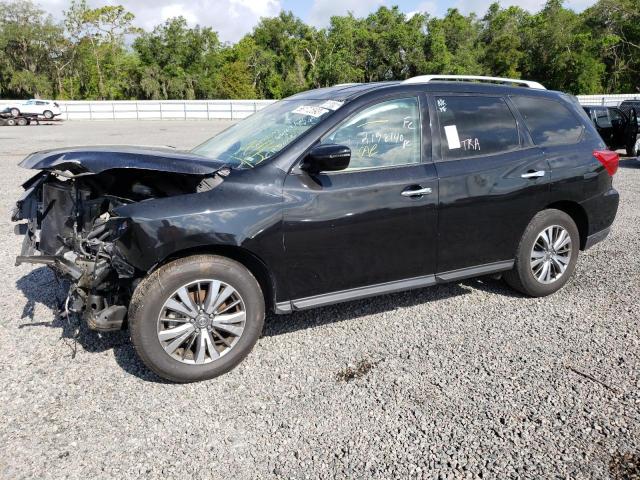 5N1DR2MNXKC616861 - 2019 NISSAN PATHFINDER S BLACK photo 1