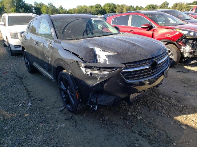 LRBFZPR45MD083159 - 2021 BUICK ENVISION ESSENCE შავი ფოტო 9