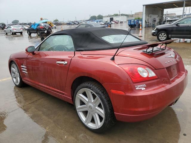 1C3AN65L55X028245 - 2005 CHRYSLER CROSSFIRE LIMITED RED photo 2