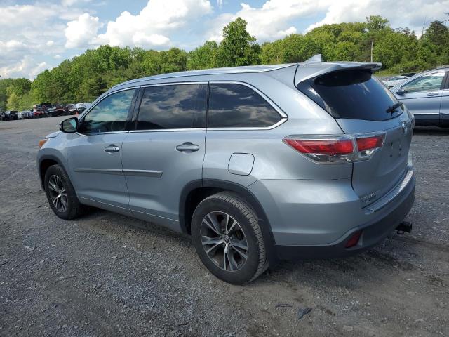5TDJKRFH7GS243683 - 2016 TOYOTA HIGHLANDER XLE SILVER photo 2