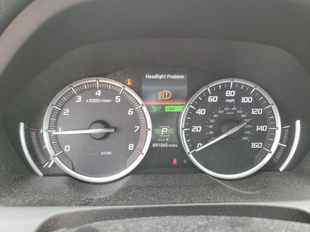 19UUB2F59HA003643 - 2017 ACURA TLX TECH SILVER photo 9