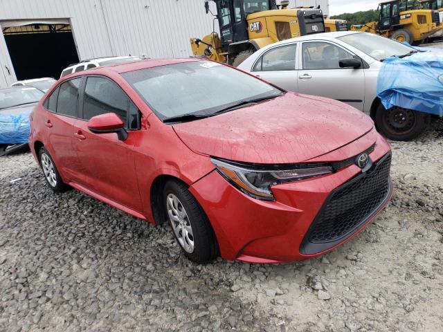 5YFEPRAE9LP033878 - 2020 TOYOTA COROLLA LE RED photo 4