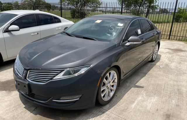3LN6L2GK4FR615739 - 2015 LINCOLN MKZ CHARCOAL photo 2