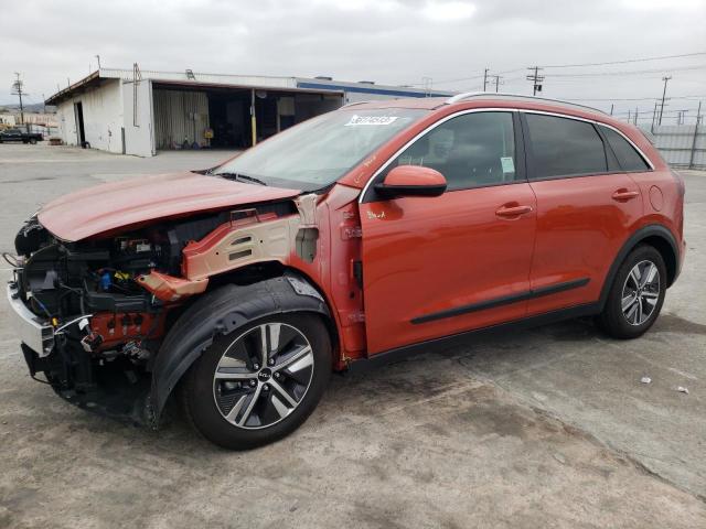 KNDCB3LC4N5545708 - 2022 KIA NIRO LX ORANGE photo 1