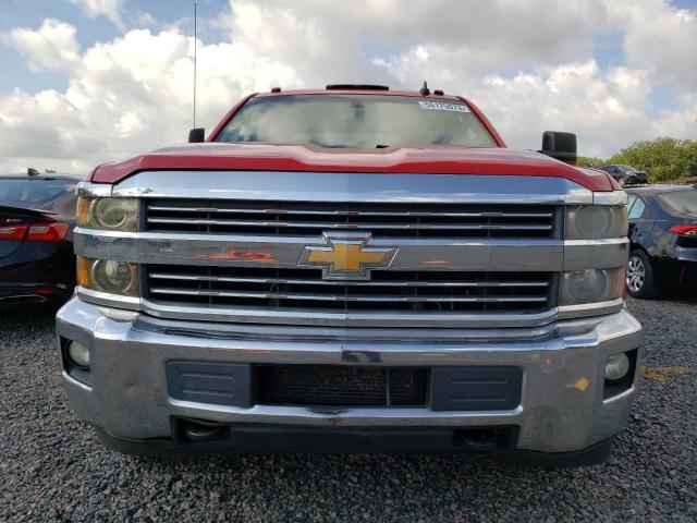 1GC4KZC88FF595736 - 2015 CHEVROLET SILVERADO K3500 LT RED photo 5