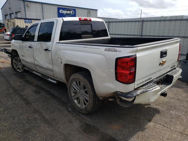 3GCUKTEJ4EG529792 - 2014 CHEVROLET SILVERADO K1500 HIGH COUNTRY WHITE photo 2