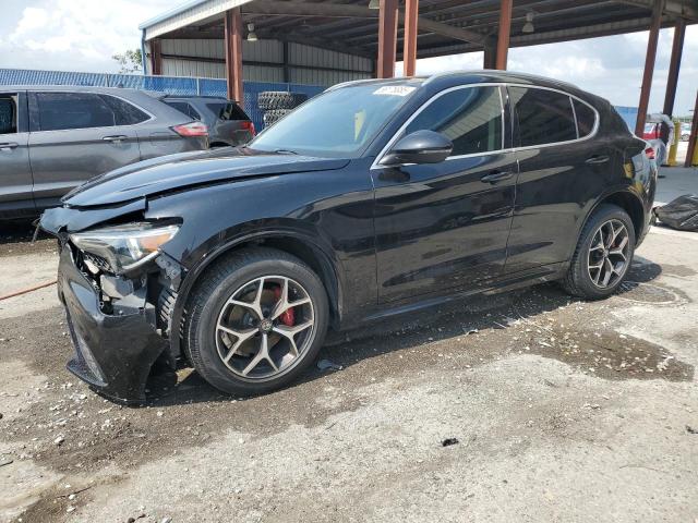 ZASPAKBN3M7D19932 - 2021 ALFA ROMEO STELVIO TI Қара фото 1
