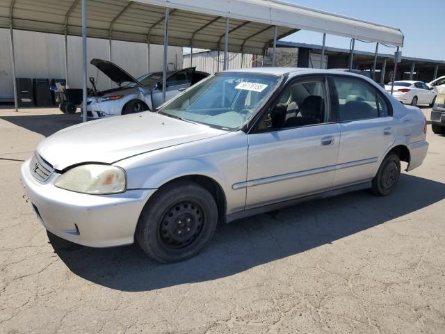 2HGEJ6612YH572217 - 2000 HONDA CIVIC BASE SILVER photo 1