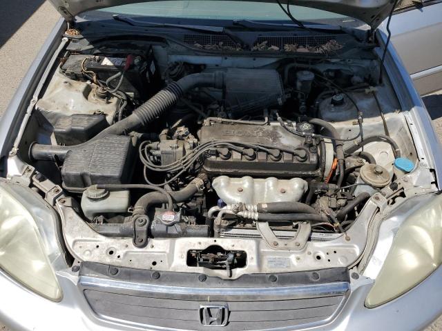 2HGEJ6612YH572217 - 2000 HONDA CIVIC BASE SILVER photo 11